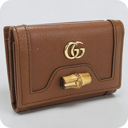 Used Gucci Trifold Wallet Trifold Wallet with Coin Purse Trifold Wallet Trifold Wallet Women&