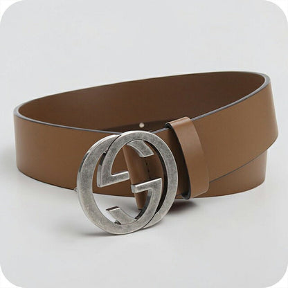中古 グッチ ベルト メンズ ブランド GUCCI インターロッキングG レザー 546389 ブラウン USDGU103707011