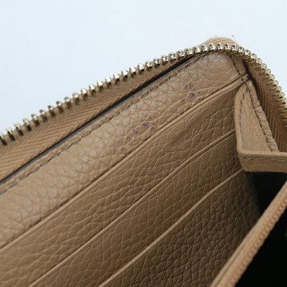 中古 グッチ 長財布ラウンドファスナー レディース ブランド GUCCI インターロッキングG ジップアラウンドウォレット レザー 598187 USDGU103990011