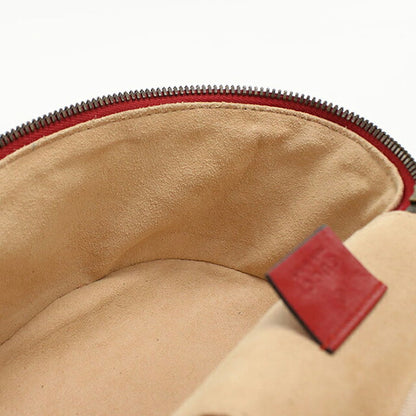 中古 グッチ リュック レディース ブランド GUCCI GGマーモント バックパック レザー 598594 レッド USDGU104388011