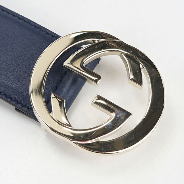 中古 グッチ ベルト メンズ ブランド GUCCI インターロッキングG