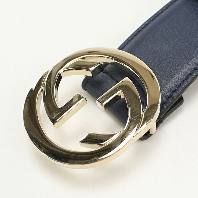 中古 グッチ ベルト メンズ ブランド GUCCI インターロッキングG