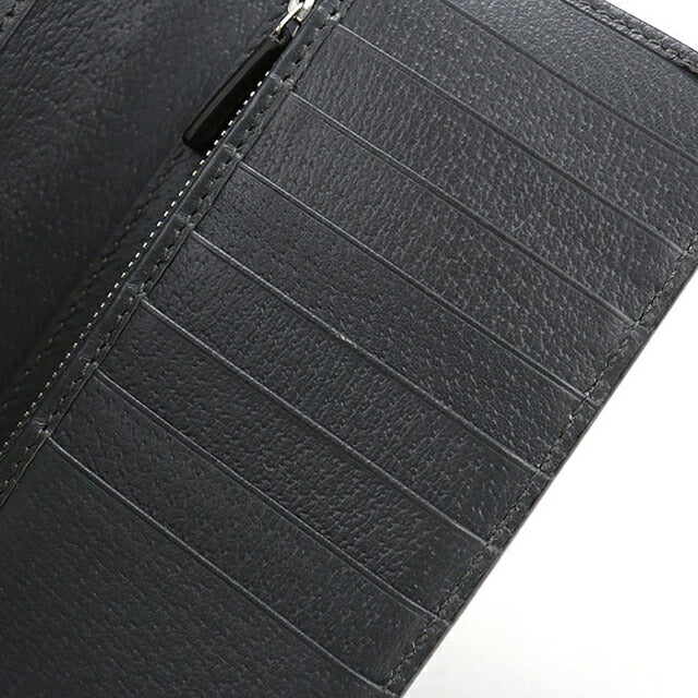 Used Gucci long wallet with double fold coin purse Men&