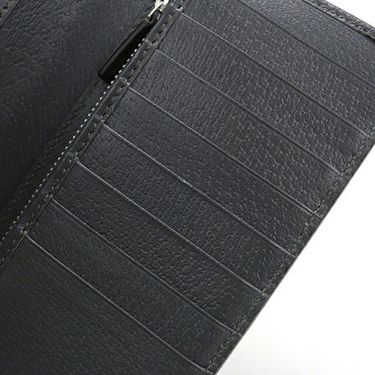 Used Gucci long wallet with double fold coin purse Men&