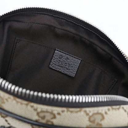 中古 グッチ ウエストバッグ レディース ブランド GUCCI GGキャンバス ボディバッグ 449174 ベージュ USDGU104962011