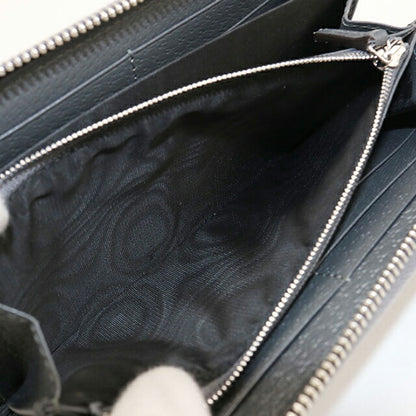 Used Gucci long wallet round zipper men&
