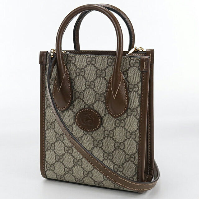 二手古驰手提包 女士品牌 GUCCI GG Supreme 2WAY 671623 米色包 USDGU105622011