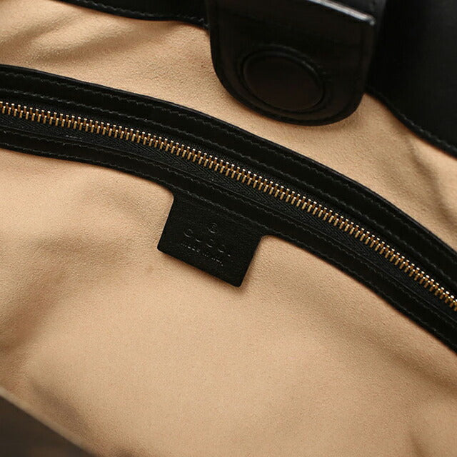 二手 Gucci 手提包女士品牌 GUCCI GG 压纹链条皮革 453561 黑色 USDGU106209011