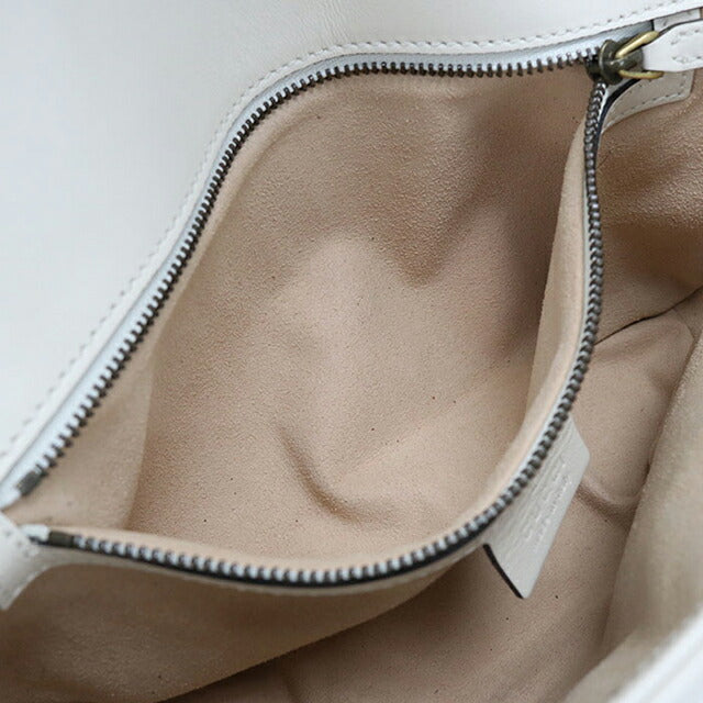 Used Gucci shoulder bag ladies brand GUCCI GG Marmont chain 2WAY 443497 white USDGU106228011