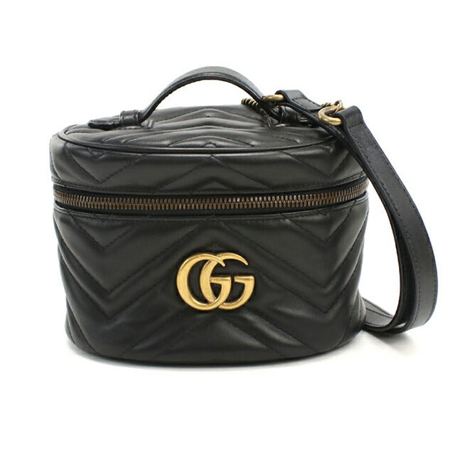 二手古驰背包女士品牌 GUCCI GG Marmont 虚荣类型 598594 DTDCT 1000 黑色 USDGU106532011