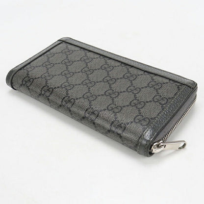 Used Gucci long wallet round zipper men&