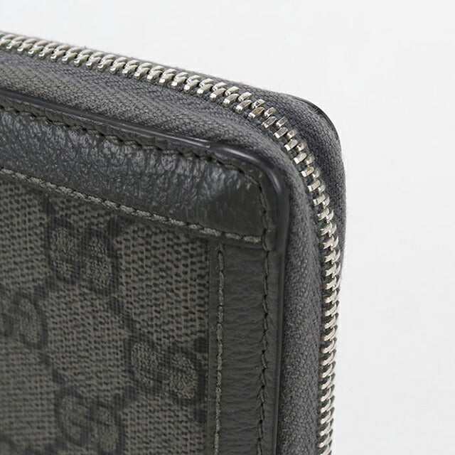 中古 グッチ 長財布ラウンドファスナー メンズ ブランド GUCCI GG