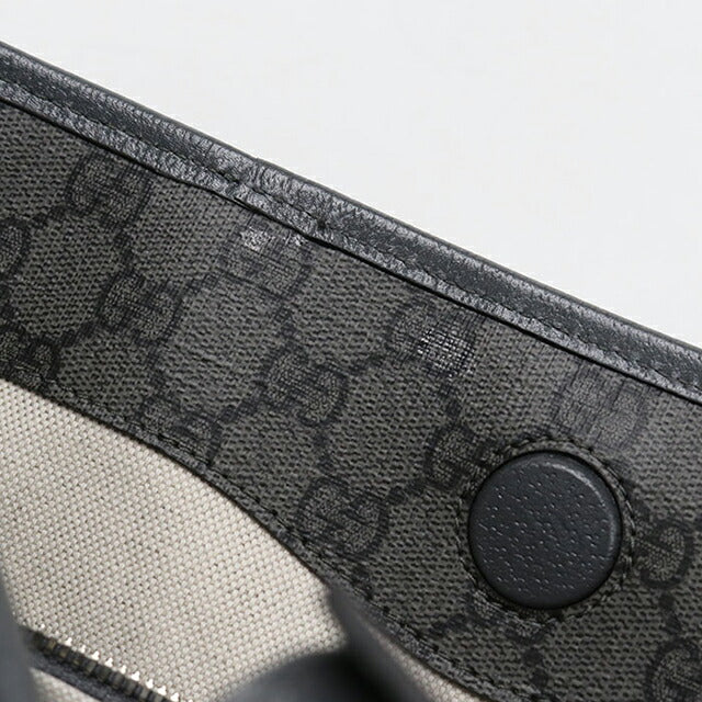中古 グッチ トートバッグ メンズ ブランド GUCCI GGスプリーム 2WAY 792118 グレー USDGU106901011