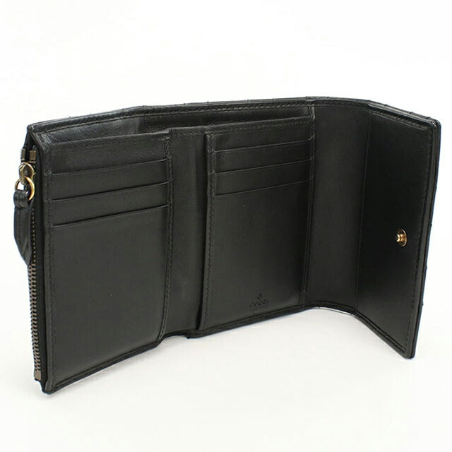 中古 グッチ 三つ折り財布 三折財布 レディース ブランド GUCCI GG