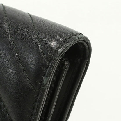 中古 グッチ 三つ折り財布 三折財布 レディース ブランド GUCCI GGマーモント 474802 ブラック USDGU106949011
