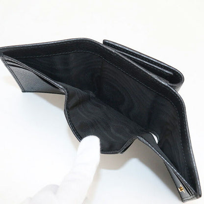 中古 グッチ 三つ折り財布 レディース ブランド GUCCI GGマーモント レザー 474746 ブラック 財布 USDGU107080011