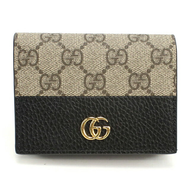 箱付き】GUCCI グッチ 二つ折り財布 GGスプリーム ニューウェブ GG