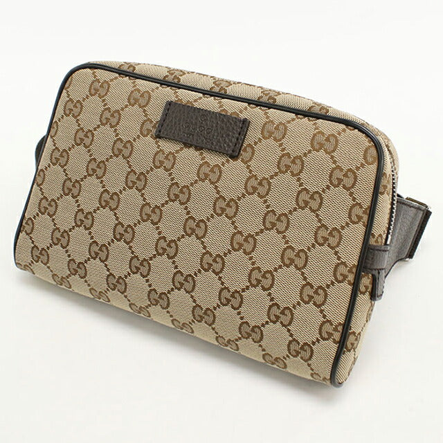 二手 Gucci 身体包女士品牌 GUCCI GG 帆布 449174 KY9KN 棕色 USDGU107220011