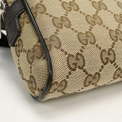 Used Gucci body bag unisex brand GUCCI GG canvas belt bag 449174 beige USDGU107221011
