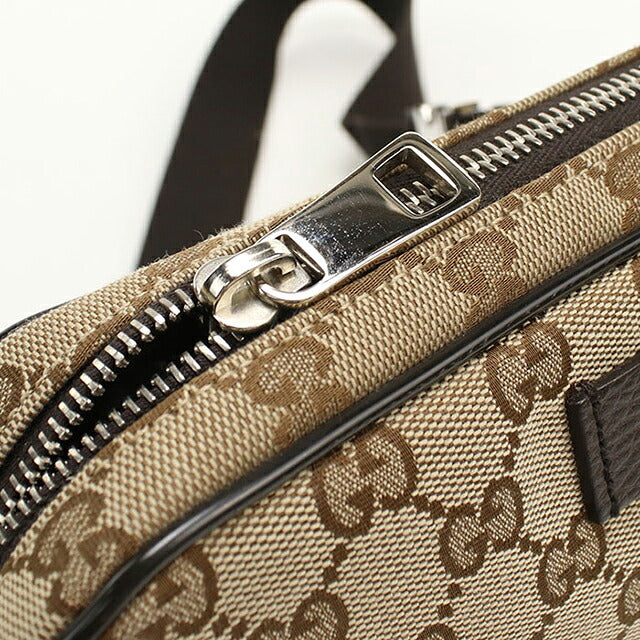 中古 グッチ ボディバッグ メンズ ブランド GUCCI GGキャンバス ベルト