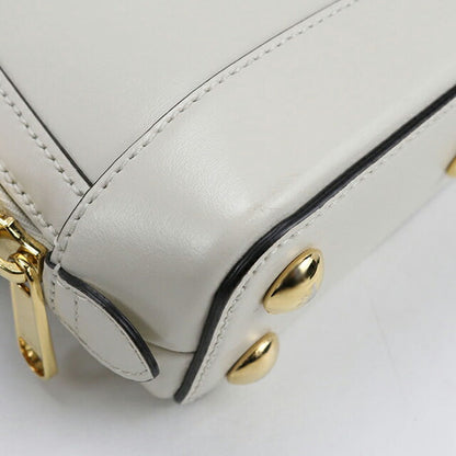 中古 グッチ ハンドバッグ レディース ブランド GUCCI ホースビット 2WAY レザー 640716 ホワイト バッグ USDGU107420011