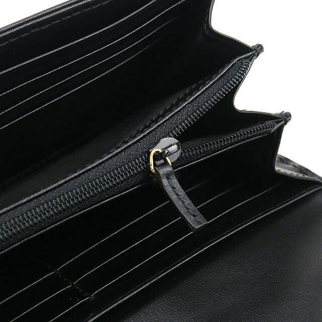 中古 グッチ 長財布二折 レディース ブランド GUCCI ダブルG コンチネンタルウォレット レザー 443436 ブラック 財布 USDGU107564011