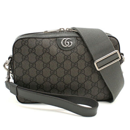 中古 グッチ 斜め掛け ショルダーバッグ メンズ ブランド GUCCI オフィディア スモールクロスボディバッグ 699439 グレー USDGU107930011