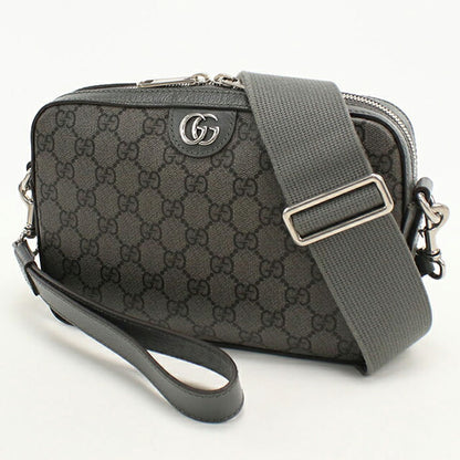 中古 グッチ 斜め掛け ショルダーバッグ メンズ ブランド GUCCI オフィディア スモールクロスボディバッグ 699439 グレー USDGU107930011