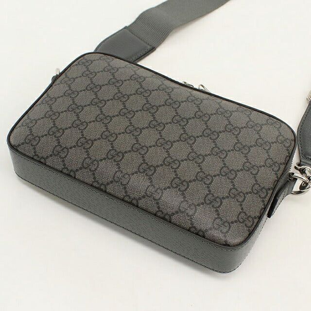 中古 グッチ 斜め掛け ショルダーバッグ メンズ ブランド GUCCI オフィディア スモールクロスボディバッグ 699439 グレー USDGU107930011
