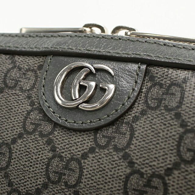 中古 グッチ 斜め掛け ショルダーバッグ メンズ ブランド GUCCI オフィディア スモールクロスボディバッグ 699439 グレー USDGU107930011