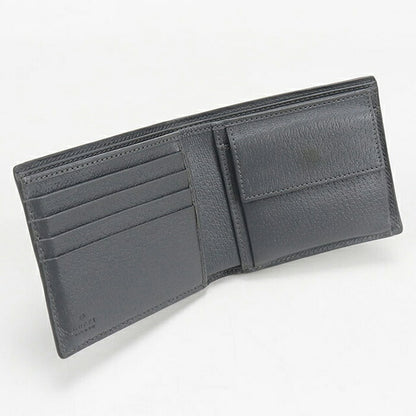 中古 グッチ 二つ折り財布 二折財布 メンズ ブランド GUCCI GGスプリーム GGコインウォレット 768244 グレー 財布 USDGU107993011