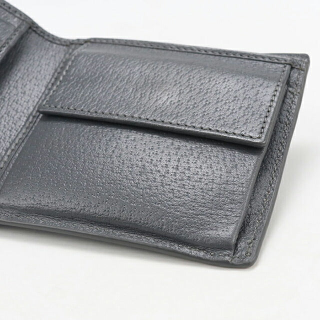 中古 グッチ 二つ折り財布 二折財布 メンズ ブランド GUCCI GGスプリーム GGコインウォレット 768244 グレー 財布 USDGU107993011