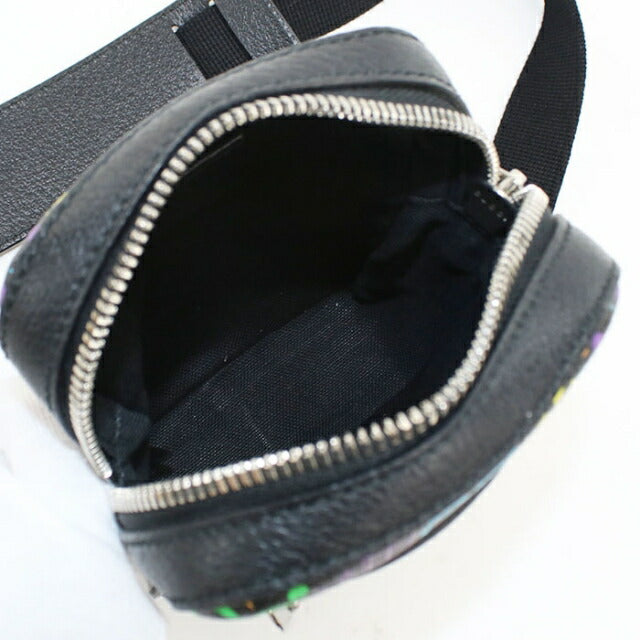 Used Gucci Crossbody Shoulder Bag Unisex Brand GUCCI GG Psychedelic 598103 Black USDGU108233011