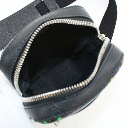 Used Gucci Crossbody Shoulder Bag Unisex Brand GUCCI GG Psychedelic 598103 Black USDGU108233011