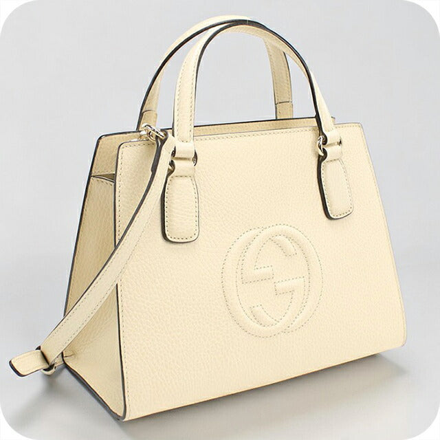 二手 Gucci 手提包 女士品牌 GUCCI Soho 2WAY 皮革 607722 USDGU108533011