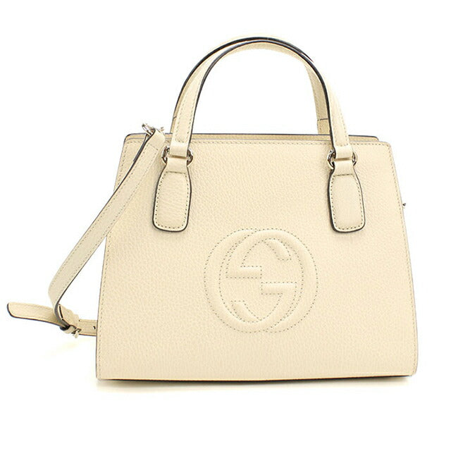 二手 Gucci 手提包 女士品牌 GUCCI Soho 2WAY 皮革 607722 USDGU108533011
