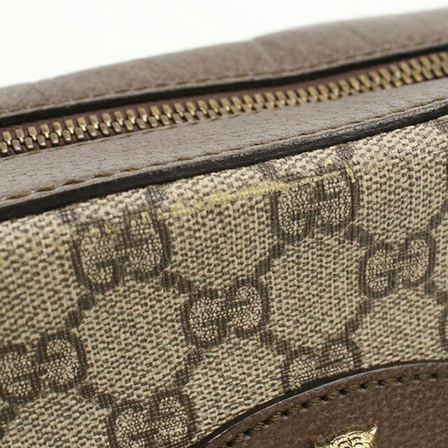 二手 Gucci 斜挎单肩包 女士品牌 GUCCI Neo 复古邮差包 476466 米色 USDGU108546011