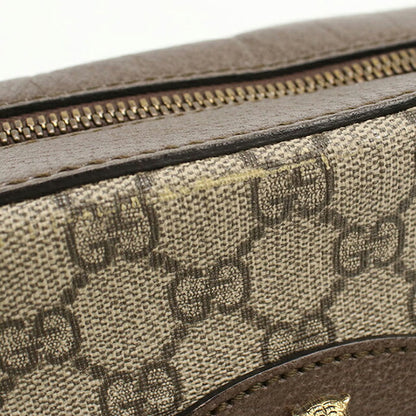 二手 Gucci 斜挎单肩包 女士品牌 GUCCI Neo 复古邮差包 476466 米色 USDGU108546011