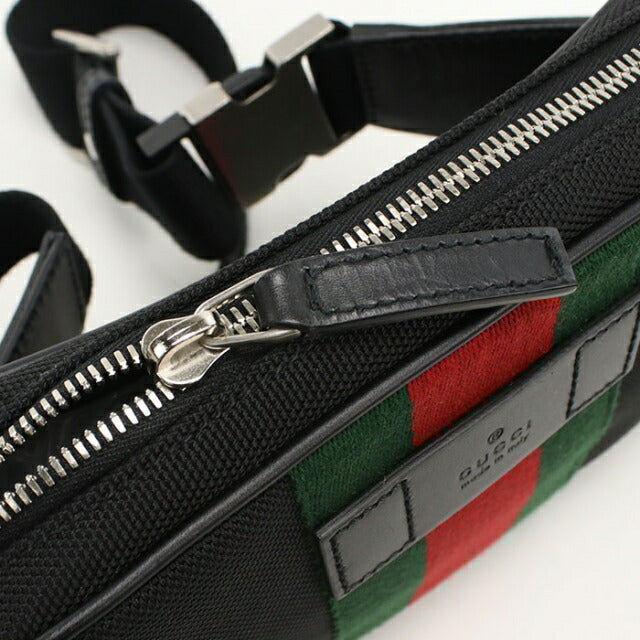 中古 グッチ ボディバッグ メンズ ブランド GUCCI シェリー ウエスト