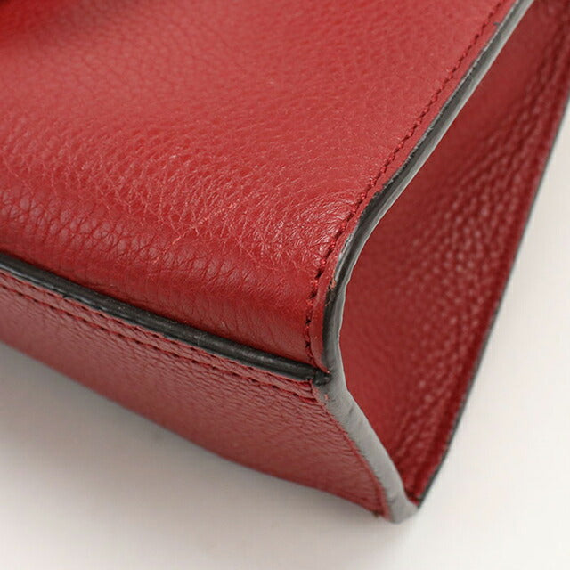 中古 グッチ ハンドバッグ レディース ブランド GUCCI GGマーモント 2WAY レザー 442622 レッド USDGU109788011