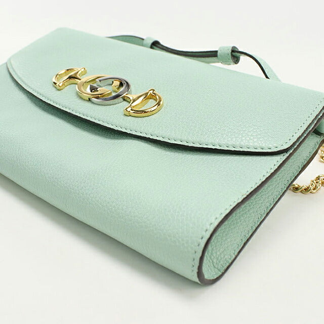 中古 グッチ ハンドバッグ レディース ブランド GUCCI ズゥミ 2WAY レザー 572375 グリーン USDGU109848011