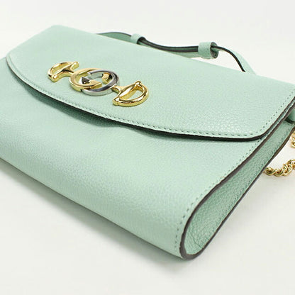中古 グッチ ハンドバッグ レディース ブランド GUCCI ズゥミ 2WAY レザー 572375 グリーン USDGU109848011