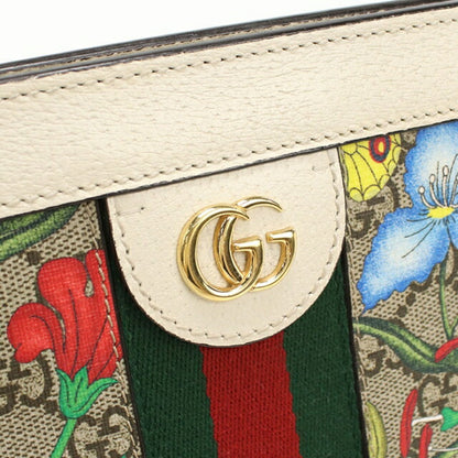 Used Gucci shoulder bag ladies brand GUCCI Ophidia chain leather 503877 beige USDGU110185011