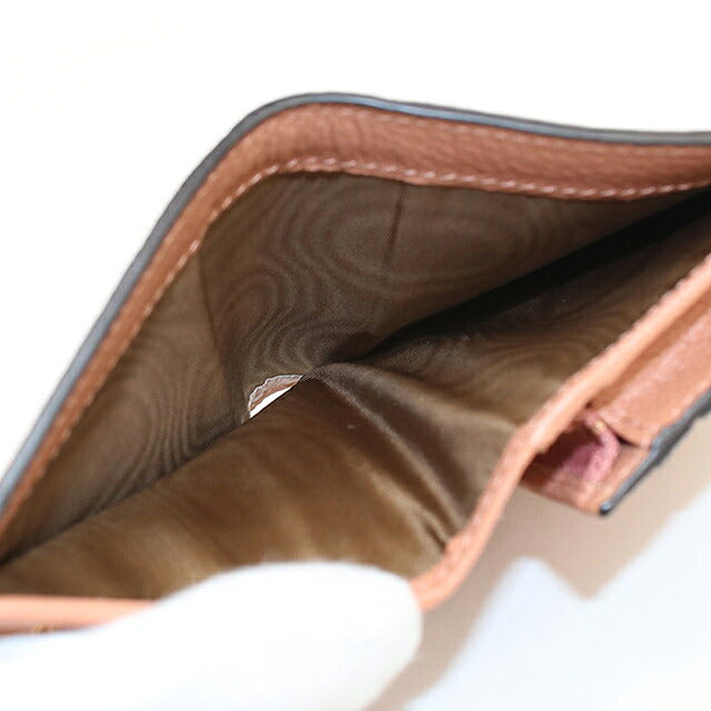 中古 グッチ 二つ折り財布 二折財布 コンパクト レディース ブランド GUCCI オフィディア コンパクトウォレット 523155 ピンク USDGU110256011
