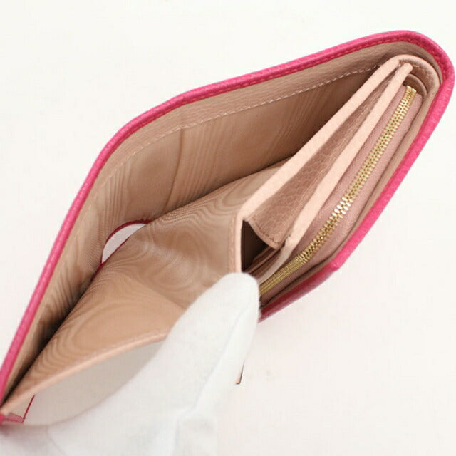 中古 グッチ 二つ折り財布 二折財布 レディース ブランド GUCCI ダブル