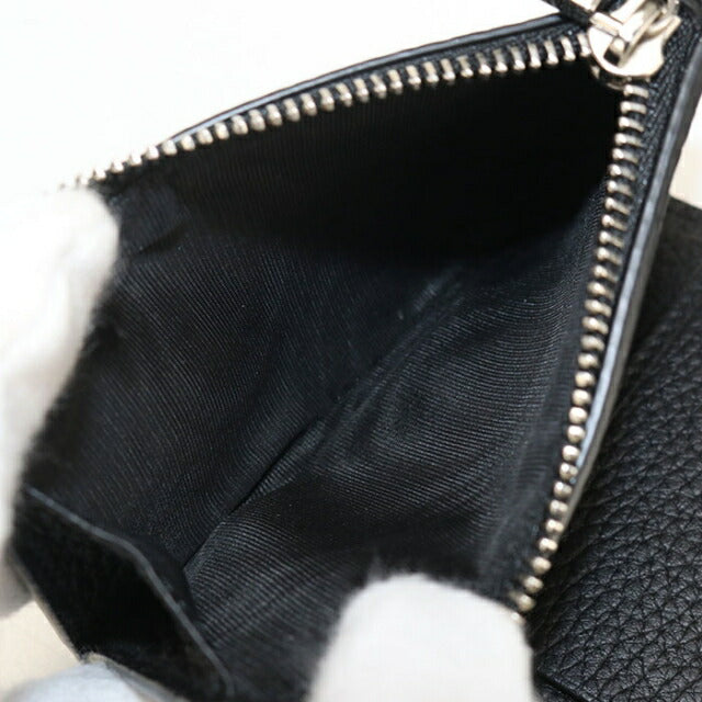 中古 グッチ 二つ折り財布 二折財布 メンズ ブランド GUCCI GUCCI ロゴ コインウォレット レザー 795292 ブラック USDGU110313011