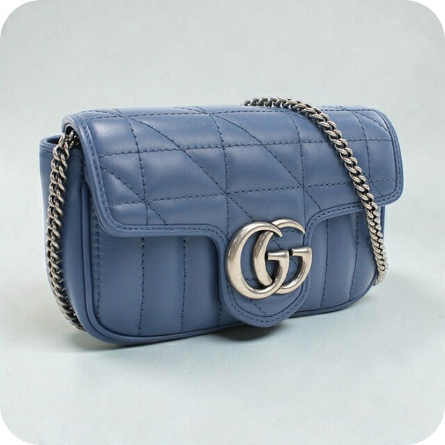 グッチ GGマーモント･ミニチェーンショルダー  772759【Aランク】【中古】 GUCCI（グッチ） バッグ レディース ブランド ショルダーバッグ GG