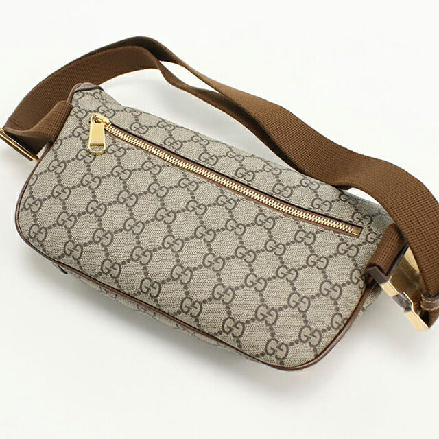 GUCCI ボディバッグ ベージュ/ブラウン 中古 グッチ ボディバッグ メンズ ブランド GUCCI インターロッキングG