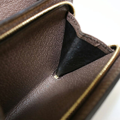 中古 グッチ 二つ折り財布 二折財布 コンパクト レディース ブランド GUCCI オフィディア  598662 ベージュ USDGU110608011