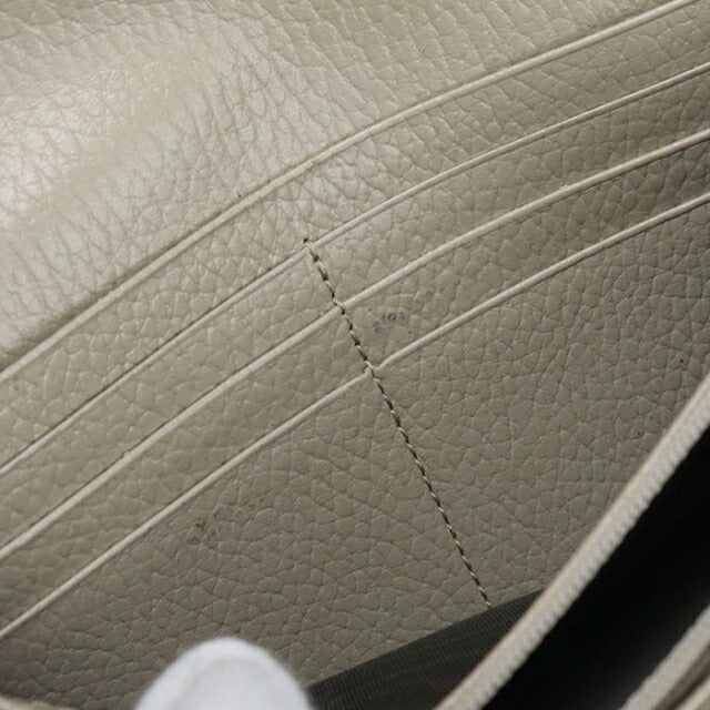 中古 グッチ 長財布二折 レディース ブランド GUCCI ダブルG コンチネンタルウォレット 456116 ベージュ USDGU110623011
